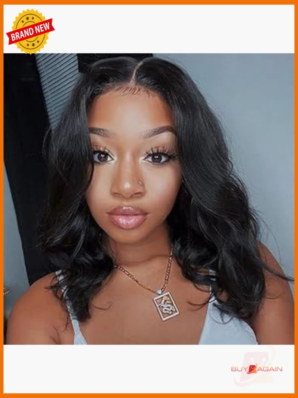 Glueless Body Wave Bob Wig 4x4 Lace Closure Human Hair Short 180 Density